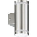 Επίτοιχο spot 2xGU10 165A-2 IP44 Inox