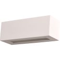 Γύψινη απλίκα Recta Up-Down glass L245 2xG9 360x60mm