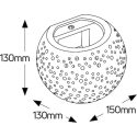 Γύψινη απλίκα Up-Down DOT Ball G9 150x130mm