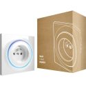 FIBARO Χωνευτή πρίζα σούκο Σειρά Walli Λευκή Z-WAVE & Z-WAVE+ FGWOF-011