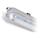 Φωτιστικό LED Τ8 1x 0.6m IP65 πλαστικά clips