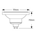 Λάμπα LED AR111 12W GU10 4000K 710lm 24°