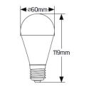 Λάμπα LED Κλασσική A60 15W E27 4000K 1250lm