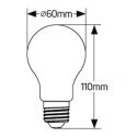 Λάμπα LED Κλασική A60 8W E27 4000K 810lm 42V IP44