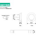 LED Φωτιστικό ασφαλείας tube 5W 6500K 215lm