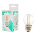 Λάμπα LED Σφαιρική Filament G45 4W E27 4000K 470lm