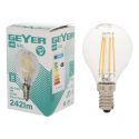 Geyer LFGLW144 Λάμπα LED Σφαιρική Filament G45 4W E14 2700K 470lm