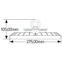 Καμπάνα LED Highbay Economy 100W 5000K 10000lm IP65