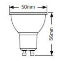 Λάμπα LED PAR16 Glass 4W GU10 2700K 400lm 36° dim