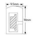 Ταινία LED Neon 14.4W 24V 3000K 1400lm IP67 10x23mm 5M