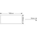 Panel LED Slim 120×60 60W 3000K 5400lm