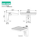 LED Ηλιακός Προβολέας 8W 6500K+4000K+3000K 1450lm IP65 μαύρος