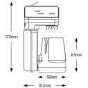 Φωτιστικό ράγας LED 15W 4000K 1420lm 45° λευκό