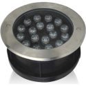 Φωτιστικό LED δαπέδου 18W 3000K 1000lm IP68 Φ175mm