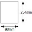 Επίτοιχο spot στρογγυλό Trio90L GU10 μαύρο