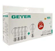 Λάμπα LED Κλασική A60 9.5W E27 3000K 1055lm 4+1 ΔΩΡΟ